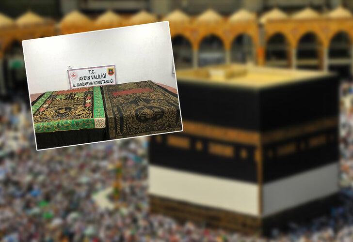 Takip edilen arabadan çıktı! Akılalmaz: 18. yüzyıldan kalma Kabe örtüleri... Takip edilen arabadan çıktı! Akılalmaz: 18. yüzyıldan kalma Kabe örtüleri...